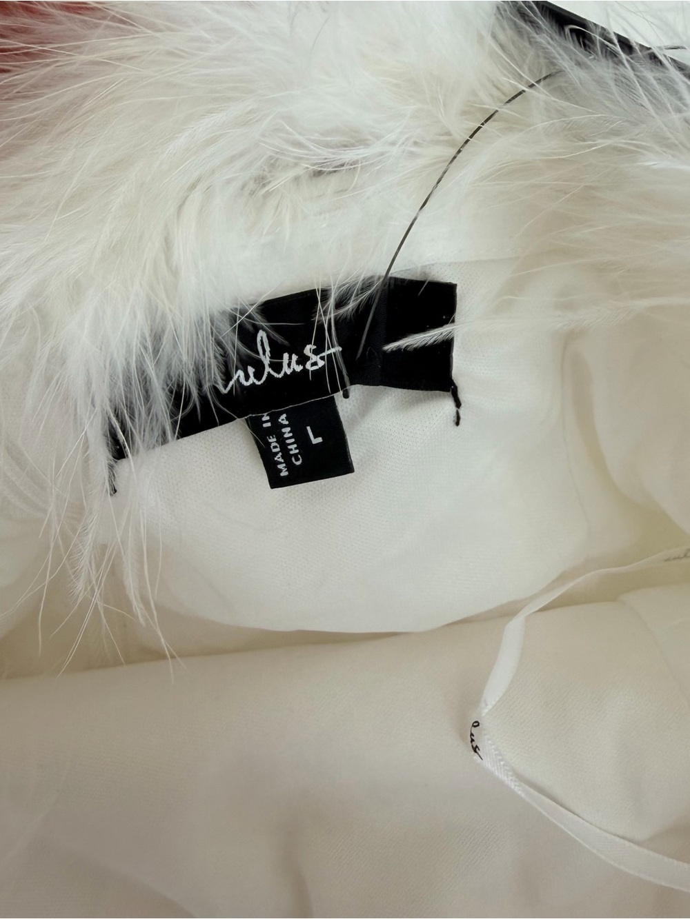 NWT Lulus Extraordinary Glam White Feather Strapless Mermaid
Maxi Dress - Picture 4 of 4
